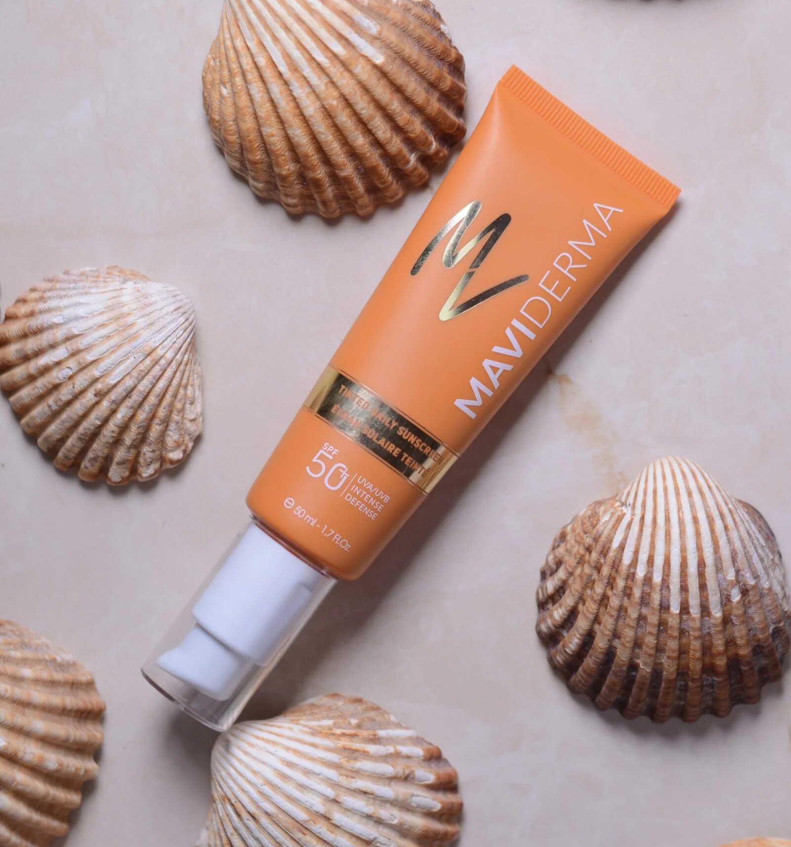 MAVIDERMA ECRAN SOLAIRE TEINTE SPF50+ 50ML