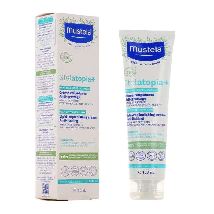 MUSTELA STELATOPIA+ CREME RELIPIDANTE BIO ANTI-GRATTAGE 150ML