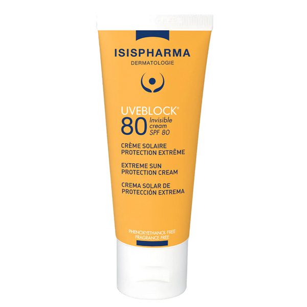 ISISPHARMA UVEBLOCK SPF80 INVISIBLE CREME 40ML REF COIVISI019