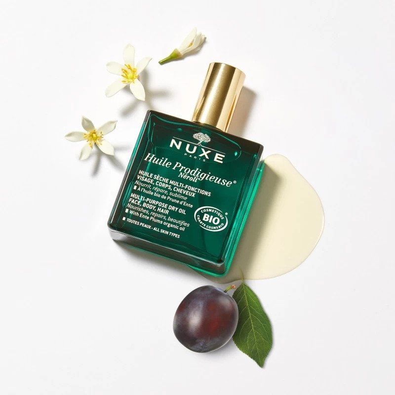 NUXE PACK HUILE SECHE MULTI FONCTIONS 100ML + DOUCHE RELAXANTE PARFUMEE 30ML
