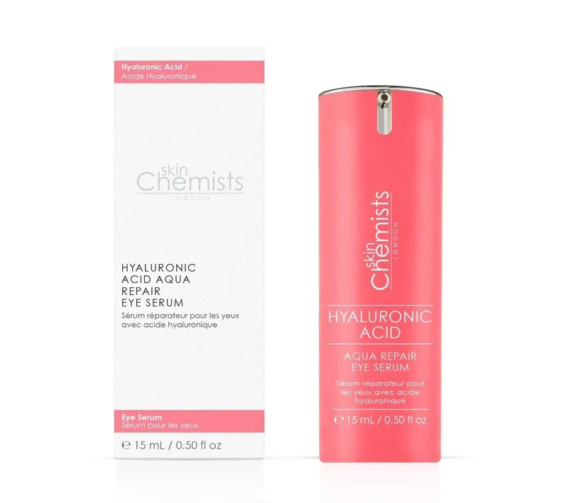 SKIN CHEMISTS HYALURONIC ACID AQUA REPAIR EYE SERUM 15ML