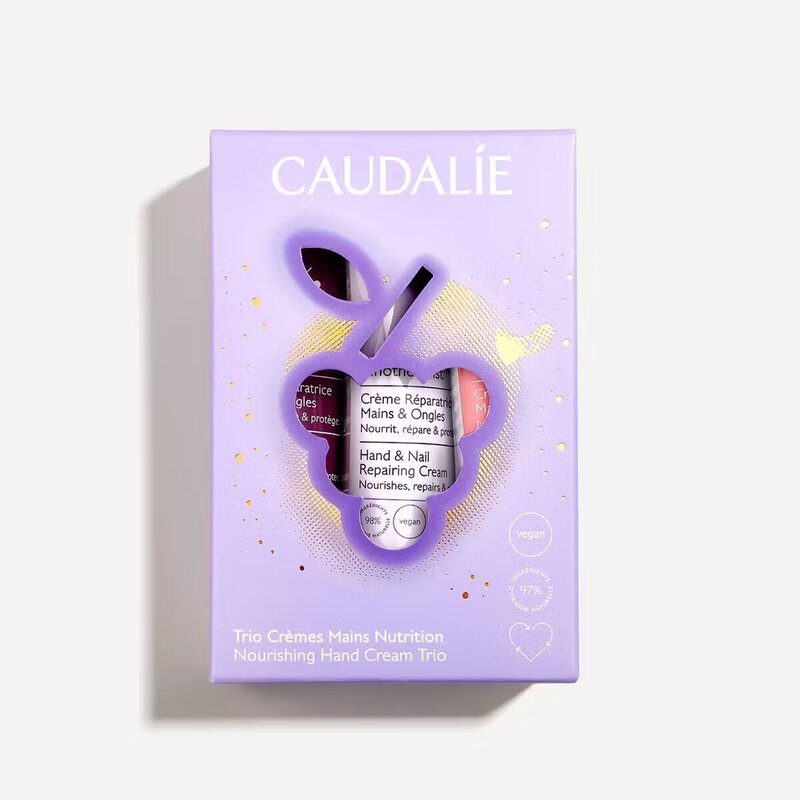 CAUDALIE TRIO CREMES MAINS NUTRITION