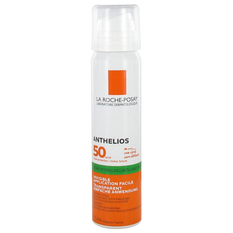 LA ROCHE POSAY ANTHELIOS ANTI-BRILLANCE BRUME VISAGE XL SPF50+ FRAICHE INVISIBLE 75ML