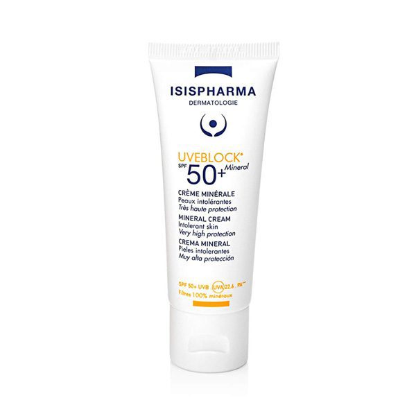 ISISPHARMA UVEBLOCK SPF50+ CREME MINERALE INVISIBLE 40ML REF COIVISI012
