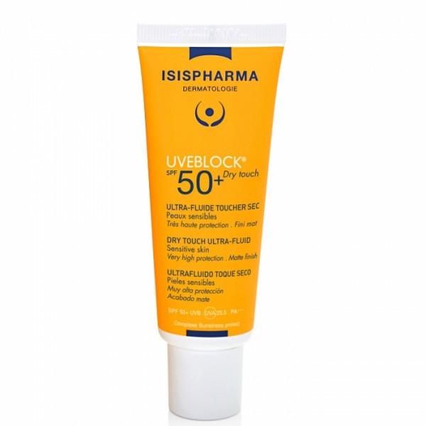 ISISPHARMA UVEBLOCK SPF50+ DRY TOUCH ULTRAFLUIDE INVISIBLE 40ML REF COIVISI017