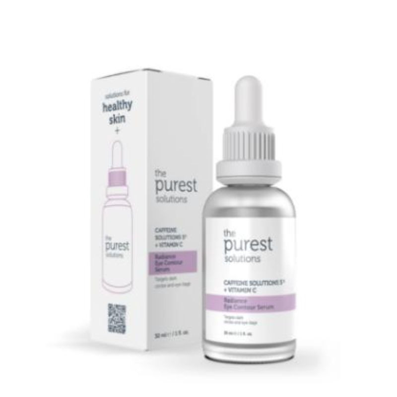 THE PUREST SOLUTIONS CAFFEINE 5% VITAMINE C RADIANCE CONTOUR YEUX 30 ML