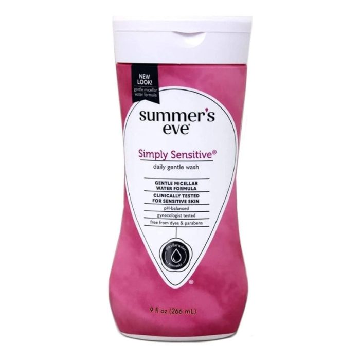 SUMMER'S EVE SENSITIVE CLEANSING WASH 9OZ