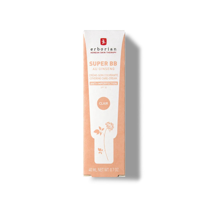 ERBORIAN SUPER BB CREME SOIN COUVRANTE SPF20 CLAIR 15ML