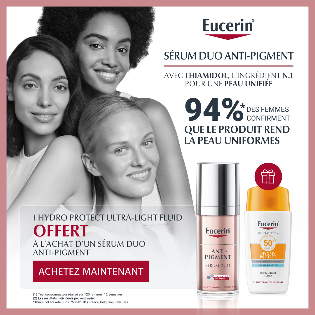 EUCERIN DUO PACK ANTI PIGMENT SERUM DUO + ECRAN SUN PROTECTION SPF50+