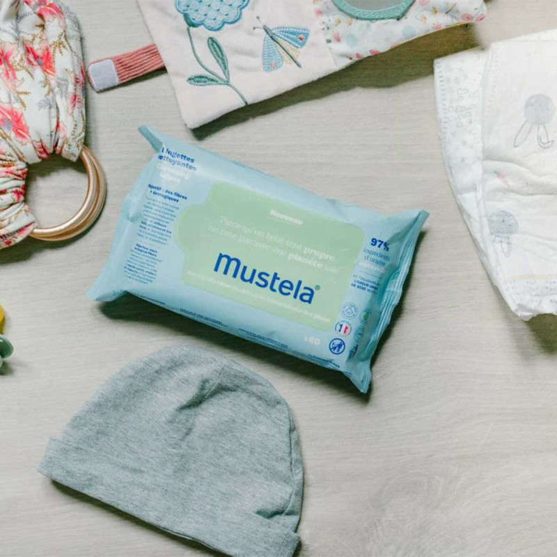 MUSTELA LINGETTE NATURELLE * 60