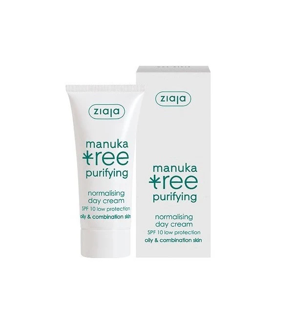 ZIAJA MANUKA TREE CREME DE JOUR POUR PEAUX MIXTES ET GRASSES 50ML