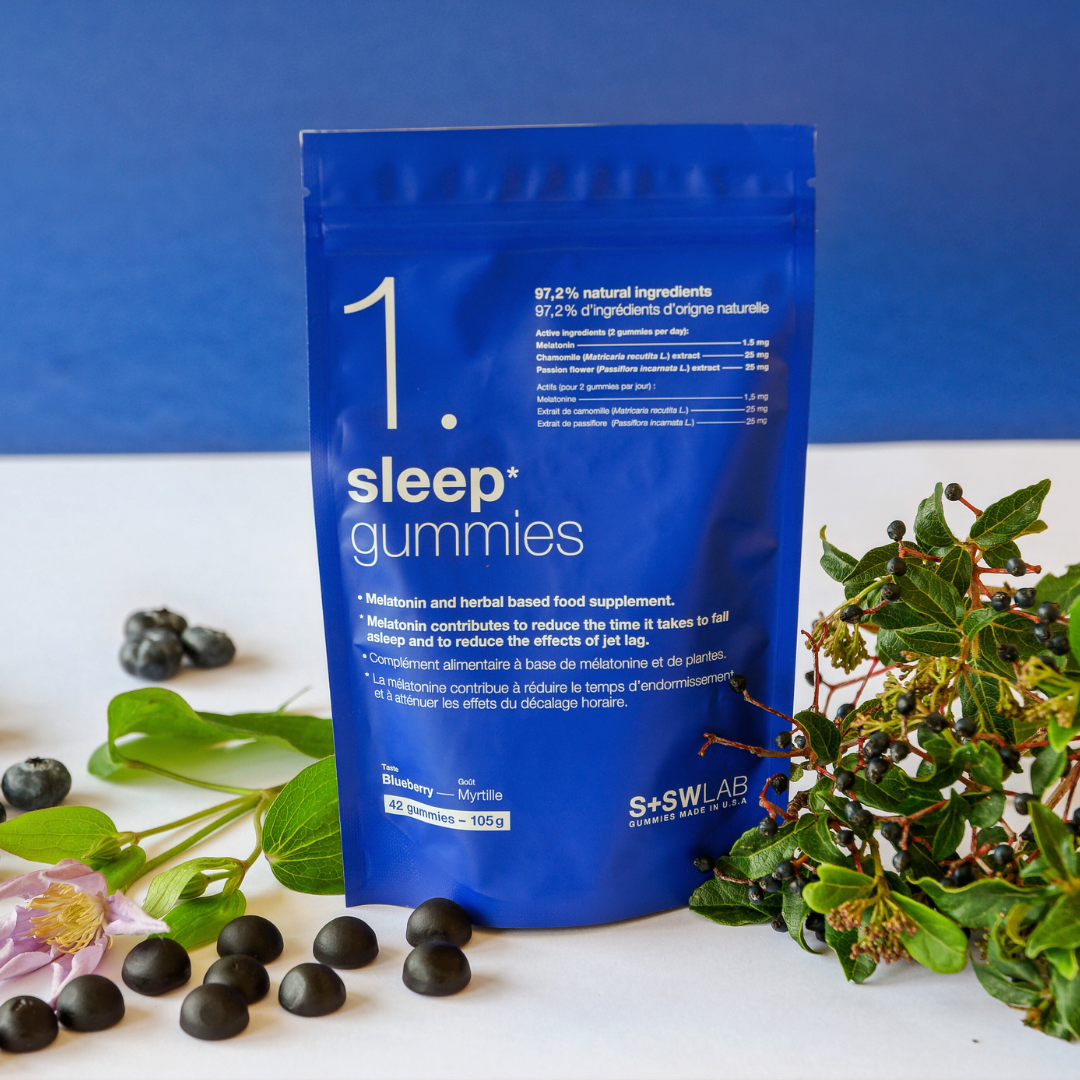 S+SWLAB 1 SLEEP GUMMIES 105G GOUT MYRTILLE B42 GOMMES