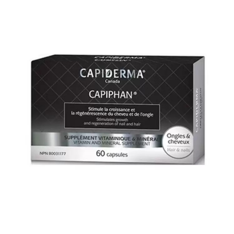 CAPIDERMA CAPIPHAN ONGLES ET CHEVEUX B60 CAPSULES