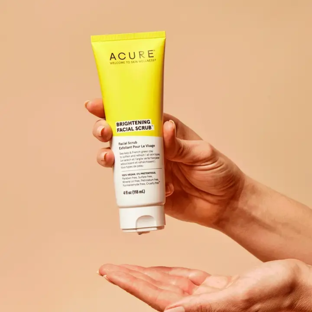 ACURE BRIGHTENING FACIAL SCRUB 118ML