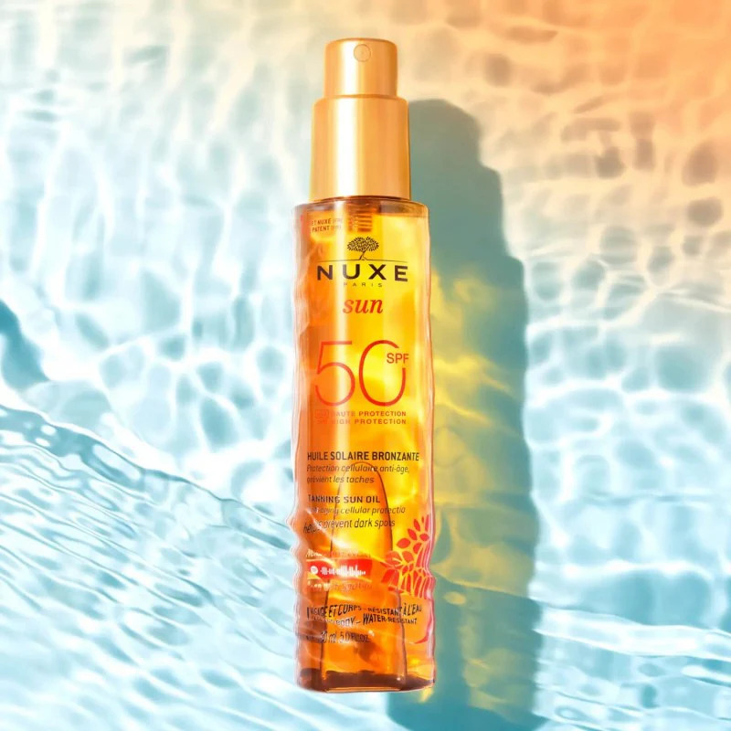 NUXE SUN HUILE BRONZANTE SPF50 150ML
